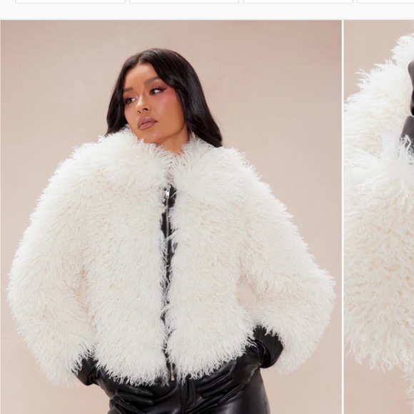 Fashion nova Faux Fur Jacket - Picture 3 of 11